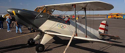 Bucker-Jungmann CASA 1-131 N443BD, Cactus Fly-in, March 5, 2011